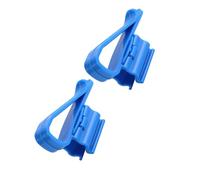 SUPVOX 2Pcs Aquarium Filtration Hose Holder Fixture Clamp Aquarium Blue Plastic Fish Tank Clean Pump Fixing Clamp for Changing Water and Cleaning