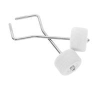 SUPVOX 2Pcs Bass Drum Pedal Beaters Durable Drum Hammer Accessories with Curved Shaft for Enhanced Drumming Experience Replacement