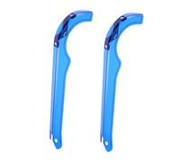 SUPVOX 2pcs Bike Chain Guard Cover Oil-resistant Chain Protector for Mountain and Road Bikes Easy Installation Front Sprocket Guard Prevents Mud and Dirt Damage Bicycle Accessory