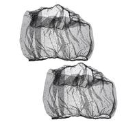 SUPVOX 2pcs Bird Cage Dust Cover Netting Washable Mesh Skirt for Large Parrot Enclosures Protects against Dust and Debris