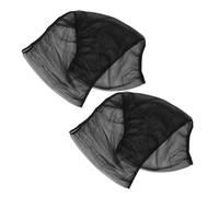 SUPVOX 2pcs Bird Cage Protective Cover Mesh Netting Dustproof Guard Xxl Size 40cm Height Circumference 150-220cm for Parrot and Bird Cages Night Use