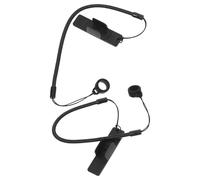 SUPVOX 2pcs Black Elastic Retractable Pen Lanyards with Spring and Pen Clip, 40cm Stretchy Tablet Touchscreen Stylus Straps for Office and School Use