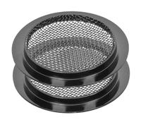 SUPVOX 2Pcs Black Guitar Hole Covers Dobro Grille Sound Hole Covers Lightweight Metal Mesh Easy to Install Unique Soundproofing Decoration for Playing The Dobro