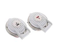 SUPVOX 2pcs Boat Anchor Foot Switch Replacement Windlass Rocker Switch Up Down for Yacht Winch White