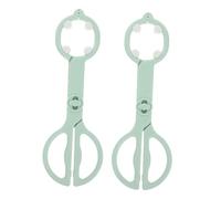 SUPVOX 2pcs Bottle Tongs Multi-Functional Heat Resistant Clamp for Easy Feeding and Pacifier Handling Non-Slip Milk Bottle Grip for Parents Fit