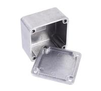 SUPVOX 2pcs Box Diecast Aluminum Stomp Box Case Guitar Pedal Enclosure for Electric Guitar Pedals