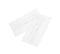 SUPVOX 2pcs Break Glass Emergency Switch Cover High Temperature Resistant Manual Fire Alarm Glass Replacement Panel for Reliable Security in Various Scenarios