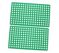 SUPVOX 2PCS Bunny Foot Resting Mat Plastic Rabbit Cage Floor Pad for Small Animals Hamster Rat Chinchilla Cats Dogs Durable Material Easy to Clean Breeding Friendly Design