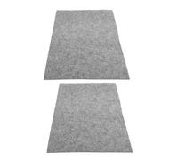 SUPVOX 2pcs Calligraphy Felt Mat 40x60cm Grey Thick Wool Felt Pads for Chinese Calligraphy Practice Writing Desk Pad Suitable for Students and Artists