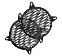 SUPVOX 2pcs Car Speaker Grille Metal Mesh Subwoofer Speaker Grill Cover Guard Accessories for Car Audio