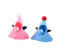 SUPVOX 2pcs Christmas Parrot Cape Felt Cloak for Small Birds like Cockatiel and Parakeet Plaid Pattern Winter Outfit for Outdoor Wear