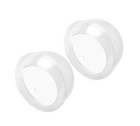 SUPVOX 2pcs Clear Acrylic Wall-hanging Fish Bowl Small Betta Tank High Transparency Multifunctional Planter Vase for Home Living Decor