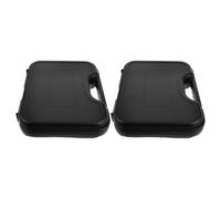 SUPVOX 2pcs Condenser Microphone Storage Box Hard Case Wireless Microphone Case Shockproof for Stage Performance