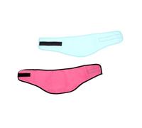 SUPVOX 2Pcs Cooling Dog Bandana Breathable Skin-friendly Puppy Neck Scarf Summer Pet Collar Lightweight Scarf for Hot Weather Indoor Outdoor Use