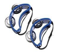 SUPVOX 2pcs Creative Foot Hit Tambourine Percussion Foot Tambourine Shaker Musical Instrument for Outdoor Musical Instruments and Music