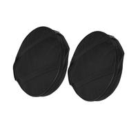 SUPVOX 2pcs Cymbal Storage Bag Gong Pouch Oxford Cloth Waterproof Protective Instrument Protector Portable Single Layer Carry Handle for Musicians and Performers