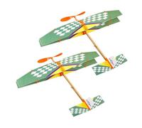 SUPVOX 2pcs DIY Model Glider Kit Educational Handcraft Puzzle for Boys and Safe Natural Material Stimulates Creativity and Logical Thinking Random Color Random Color