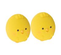 SUPVOX 2pcs Dog Chewing for Puppies and Dogs Cartoon Squeaky Latex Interactive Durable Molar Chew Aid for Teeth Cleaning and Gum Massage Stress Relief for Pets