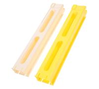 SUPVOX 2pcs Domino Train Accessories with Plastic Clips for Children, Bright Colour Design and Compact Size, Helpful to Develop Intelligence and Promote Intellectual Random Color Random Style