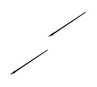 SUPVOX 2pcs Double Course Way Way Adjustment Steel Truss Rod for Guitar Truss Rod for Playing Guitar and Adjusting Neck Tension