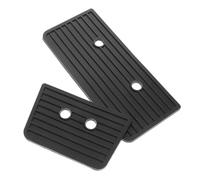 SUPVOX 2pcs Drum Pedal Non-slip Pads with Antiskid Rubber Bottom Bass Drum Pedal Guards for Stable Footing and Secure Grip Easy Installation