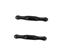 SUPVOX 2pcs Ebony Tone Snakeskin Bridge for Erhu Erhu Bridge Replacement Chinese