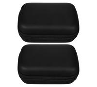 SUPVOX 2pcs Effects Pedal Storage Box Mini Guitar Organizer Bag Shockproof Padding for Pedal Board Case Hard Musician Gig Travel Case