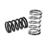 SUPVOX 2pcs Electric Guitar Accessories Tremolo Arm Tension Springs Replacement for Bass Guitar Part Fits for Tremolo Vibrato System Black Silver