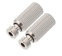 SUPVOX 2pcs Electric Guitar Locking Tremolo Bridge Studs Anchors Elevating Adjustment Screw for Random Style