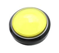 SUPVOX 2Pcs Electronic Game Answer Buzzer with LED Light and Two Foot Switches Red Yellow Responder Buttons for Interactive Quiz Shows and Skill-building Play Random Color
