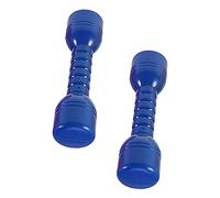 SUPVOX 2pcs Ergonomic Plastic Dumbbells for Exercise Weights for Morning Workouts for Hand Eye Coordination Muscle Strengthening for Home Kindergarten