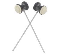 SUPVOX 2Pcs Felt Drum Pedal Hammer Replacement Parts Bass Drum Kick Mallet Accessories for Students Intermediate and Professional Drummers