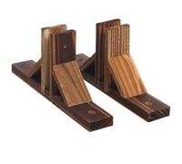 SUPVOX 2pcs Fence Fixed Support Expanding Wooden Fence Privacy Screening s Base Accessories Stand Pet Stuff Outdoor Playpen Divider Stuff Small Base Portable Tool