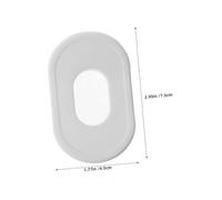 SUPVOX 2pcs Flexible Silicone Scuba Regulator Mouthpiece Replacement with Thermal Lip Protection Non-bite Design for Diving Freediving Fits Regulators Snorkels