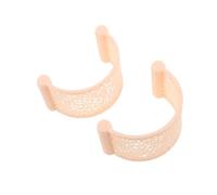 SUPVOX 2pcs Floating Betta Fish Bed Leaf Hammock Small Aquarium Betta Rest Platform in Skin Color Fish Perch for Tank Lounging and Hiding