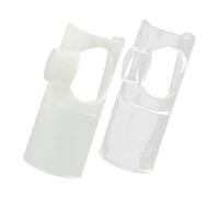 SUPVOX 2pcs Flute Mouthpiece Replacement Blow Aid Accessory Nylon Medium for Flute Beginners and Professionals Music Instrument Parts