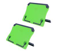 SUPVOX 2pcs Folding Music Stands Portable Desktop Reading Racks Multi-Purpose Tablet and Photo Frame Holders with Stable Anti-Skid Design for Office School Library Use