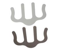 SUPVOX 2pcs General Note Clips Piano Sheet Music Holders Stationary Memo Clips with Black and White Color for Piano and Instrument Accessories Random Color