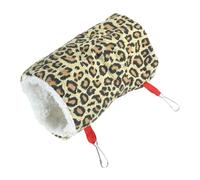 SUPVOX 2pcs Guinea Pig Hammock Ferret Toy Rat Toy Small Animal Hideout Breathable Plush Large Tunnel