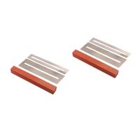 SUPVOX 2pcs Guitar Fret Leveling Beam Fret Sanding Polishing Kit Fretboard Protector Picks Diy Luthier Tool Cleaning