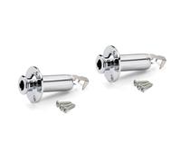 SUPVOX 2pcs Guitar Output Jack Cylinder Flush Endpin Jack for Acoustic Electric Guitar Bass