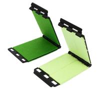 SUPVOX 2Pcs Guitar String Cleaner with Fingerboard Rub Tool for Electric Bass Rust Removal and Fretboard Cleaning Accessories in Deep Green and Light Green Easy to Use and Reusable