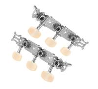 SUPVOX 2pcs Guitar Tuning Pegs with Metal and Resin Handles Classical Guitar Pegs for Left and Right-handed Players Random Color Accessories Random Color