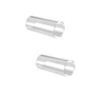 SUPVOX 2pcs Guitarra Strings Instrument Part Accessories Glass Finger Slide Bar Enhance Sound Quality Smooth Strings for Country Jazz Blues