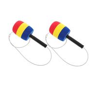 SUPVOX 2pcs Hammer Soft Sponge Mallets for Game Pounding Bench Replacement Parts Safe Striking Educational Play