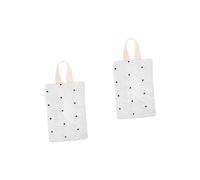 SUPVOX 2pcs Hanging Tissue Bag Wipe Container Bag Tissue Pouch for Car Wet Dispenser Reusable Wipes Pouch Travel Wet Holder