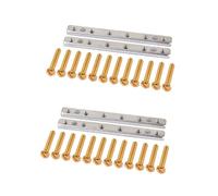 SUPVOX 2pcs Humbucker Pickup Mounting Kit Guitar Pickup Base Magnet and Cover for Style Guitar