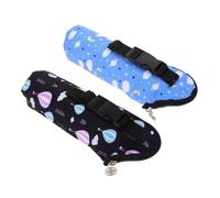 SUPVOX 2pcs Insulated Bottle Bags Portable Thermal Storage for Milk Bottles Keep Warm for Hours Machine Washable for Outdoor Use Stylish Design Blue and White Cloud