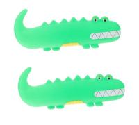SUPVOX 2pcs Interactive Dog Toy Small Squeaky Lizard Latex Pet Toy Dog Teething