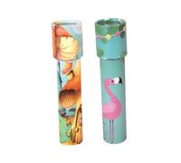 SUPVOX 2pcs Kaleidoscope Toy for Boys and Girls Educational Kaleidoscope Rotating Design Party Favors for Childrens Party Bag Fillers and Class Random Style